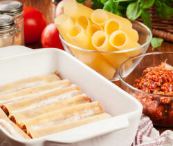 Cannelloni à la bolognaise