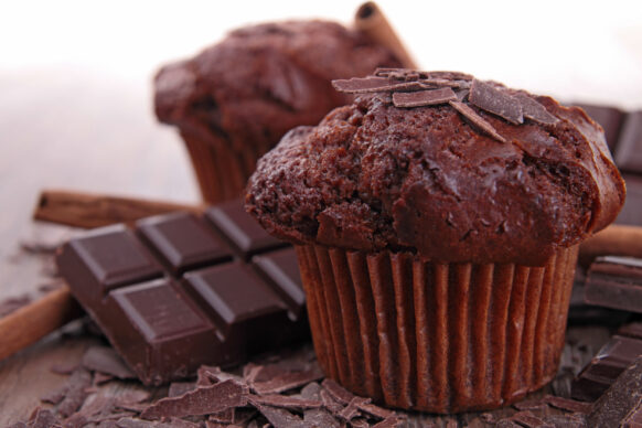 Recette des muffins au chocolat - Extra moelleux et rapide à réaliser.