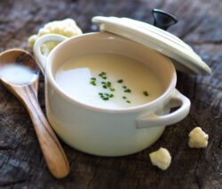 Potage au chou fleur - Velouté au chou-fleur - Potage Dubarry