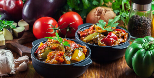 Ratatouille, un délicieux plat végétarien