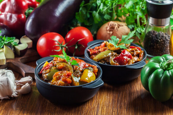 Ratatouille, un délicieux plat végétarien