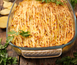 Recette du parmentier de canard - Hachis parmentier au canard confit