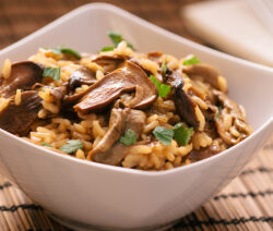 Recette du risotto aux champignons