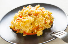 Risotto aux poivrons rouges
