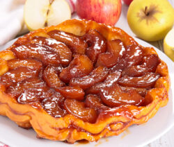 Recette de la Tarte tatin - Tarte aux pommes renversée