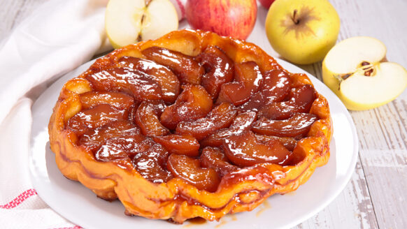 Recette de la Tarte tatin - Tarte aux pommes renversée