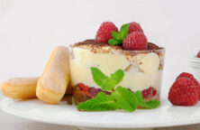 Le Tiramisu aux framboises